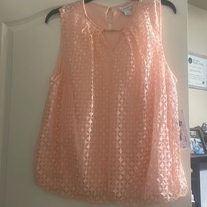 Liz Claiborne shirt size large never worn color English pink or light pink